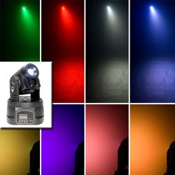 Chauvet Min Wash RGBW Quad Color LED Moving Yoke Fixture (Standard)