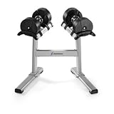 TwistLock Dumbbell Pair and Stand Set