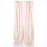 IMAGE OF Olivia Pink Moire Drapery Panels