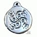 Lotus Swastika (Medium) - Pewter Pendant