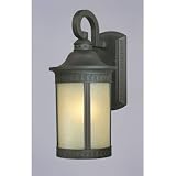 Westinghouse #67543 1LGT Black Wall Lantern - B001AQ0INC