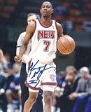 Kenny Anderson Autographed New Jersey Nets 8" x 10" Photograph (Unframed)