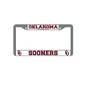 University of Oklahoma Sooners - Metal License Plate Frame w/classic white design