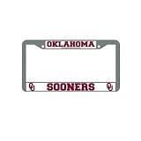 University of Oklahoma Sooners - Metal License Plate Frame w/classic white design