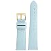 Watch Band Blue Satin Fabric with Leather lining