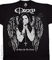 Ozzy Osbourne DARK ANGEL Black Adult T-shirt
