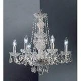 Crystal Monticello Chandelier/Dinette BY Classic Lighting