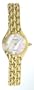 Geneve 14K Gold Women's Honeycomb Watch - MOP - W400P