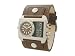 Kahuna Men's KTY-0003G Watch Brown Dial Brown Leather Strap