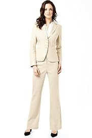 Linen Blend Single Breasted 4 Button Jacket