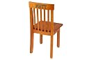 Personalized Avalon Chair - Honey - Print Script Print Color Red - Art