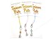 Scissor Pals Charm Thimble with Crystal Assorted