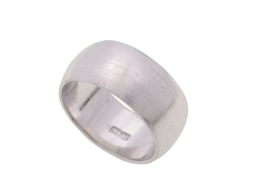 Sterling Silver Matte-Finish Ring