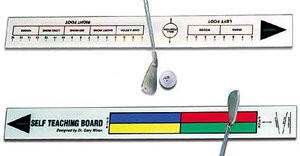 Dr. Gary Wiren Self-Teaching Board Swing Plane and Alignment Training Aid