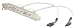 StarTech.com 2-Outlet USB Plate For PC Motherboards