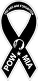 POW MIA Mini Ribbon Magnet