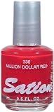 SATION Professional Million Dollar Red Nail Polish 0.5oz (Color: 336)