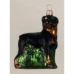 Rottweiler Ornament set of 6