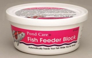 Pond Care Fish Feeder Block – 5 Oz