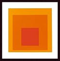 Study For Homage To The Square, 1964, Framed Art Print by Josef Albers