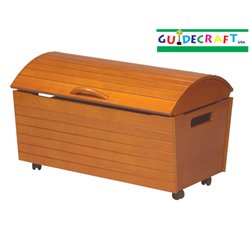GuideCraft Toy Treasure Chest Finish: Honey by GuideCraft