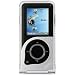 Griffin Centerstage for Sansa E200 Series - Poly Case w/ Anodized Stand (Silver)