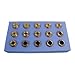 ETM ER-25 Collet - Series: ER25 Size: 3/64" to 5/8" (15 pcs)