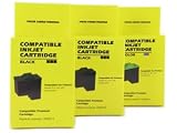 Compatible 3Pk Lexmark 16/26 2-Black/1-Colour Ink Cartridges 10N0026/10N0016...