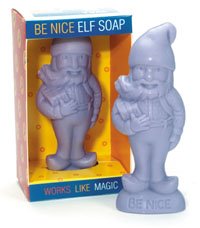 Be Good, Be Nice Elf Holiday Soaps for Children From Sweden: Figurines