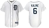 Kaline #6 Detroit Tigers Majestic Replica Home Jersey - Large