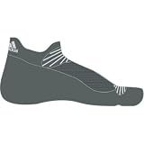 Adidas 2008 Race Low Cut Cycling Sock - Iron - 857341