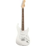 Cheap Fender : Standard Stratocaster : Electric Guitar Arctic White Rosewood Fretboard