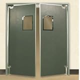 ALECO ImpacDor Medium-Duty Traffic Doors - Black
