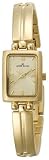 AK Anne Klein Women's 10-5404CHGB Gold-Tone Dress Watch