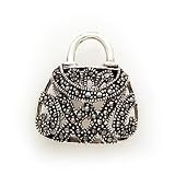 Sterling Silver Marcasite Purse Pin