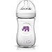 Philips Avent Elephant Natural Bottles, 9 oz, 3 count