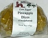 Dried Pineapple Dices, 8 oz.
