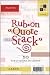 Die Cuts With A View Rub-on Quote Stack - Cards