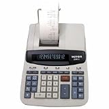 Commercial Calculator with Left Side Total, Equal Plus Logic, 12 DGT, 4.6 LPS VCT26402