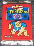 1993 The Flintstones NFL Unopened Pack of 8 Trading Cards