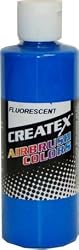 4 oz. Bottle of Createx Fluorescent Blue #5403 CREATEX AIRBRUSH COLORS Hobby Craft Art PAINT