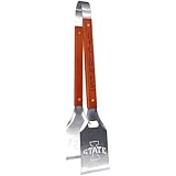 NCAA Iowa State Cyclones Grill-A-Tongs, Heavy Duty Stainless Steel BBQ Grill Tongs