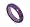 Genuine Purple Jade Band Gemstone Ring Size 8.5