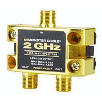 Monster Cable Two Gigahertz Low-Loss TGHZ-2RF MKII - Antenna splitter - F connector (F) -... by Monster