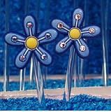 Budclicks Blue Pinflower w/ Rhinestone