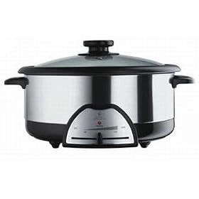 Royal Doulton Platinum: Electric Non-Stick Stainless Steel Kitchen Multi Cooker 1002299