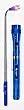 SawHorse Extendable LED Flashlight with Dual Magnetic Ends, Royal Blue
