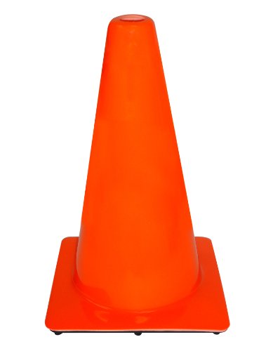 3M PVC Traffic Safety Cone, 18-Inch
