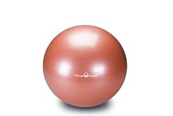 Natural Fitness Burst Resistant Exercise Ball - Red Rock - 65cm