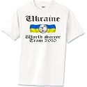 Ukraine Soccer T-Shirt 6.1 Heavyweight